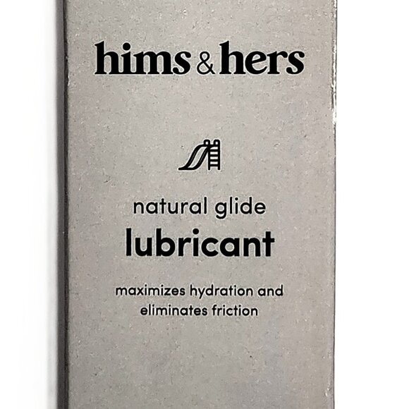 Hims & Hers Natural Glide Lubricant Maximizes Hydration Reduces Friction - Picture 1 of 5